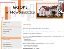 Tablet Screenshot of mgopsnowogrodziec.pl